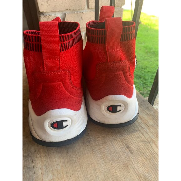 Champion Men's Rally Pro Sneaker Shoes Athletic Casual Red Men's Size 8.5 - Picture 4 of 6